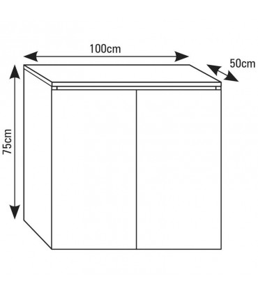 Mesa / Mueble para Acuarios 100 x 50 cm - AQUASCAPE PRO