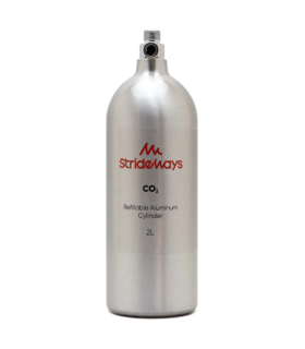 Botella CO2 2L Strideways Aluminio (Con carga co2)